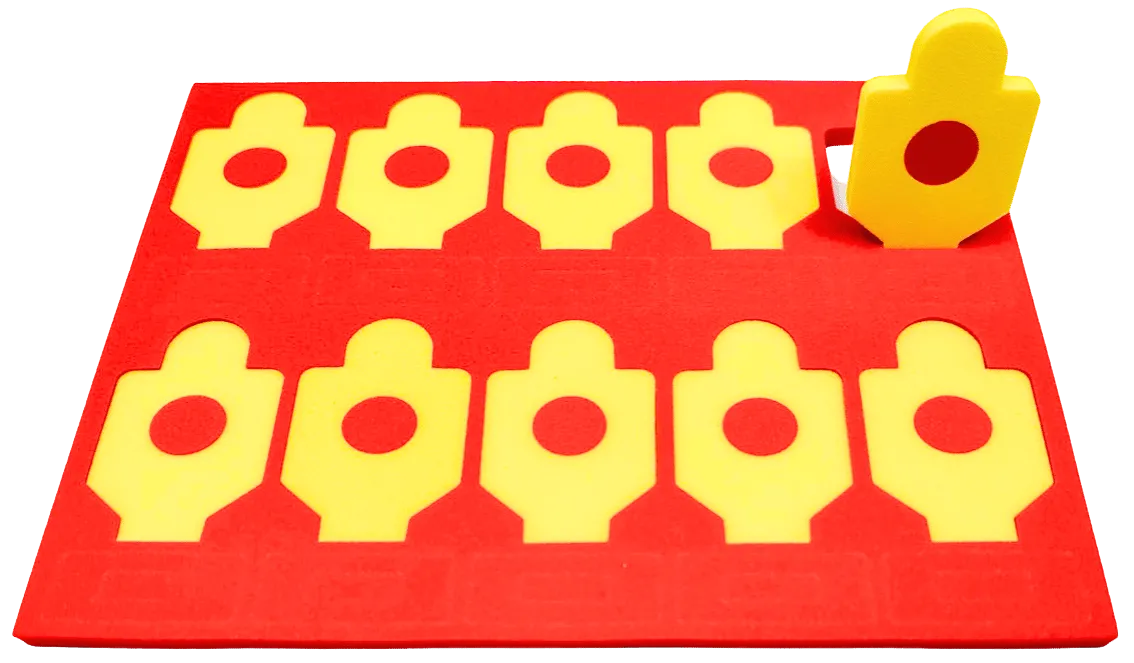 Action Target (Red Base)