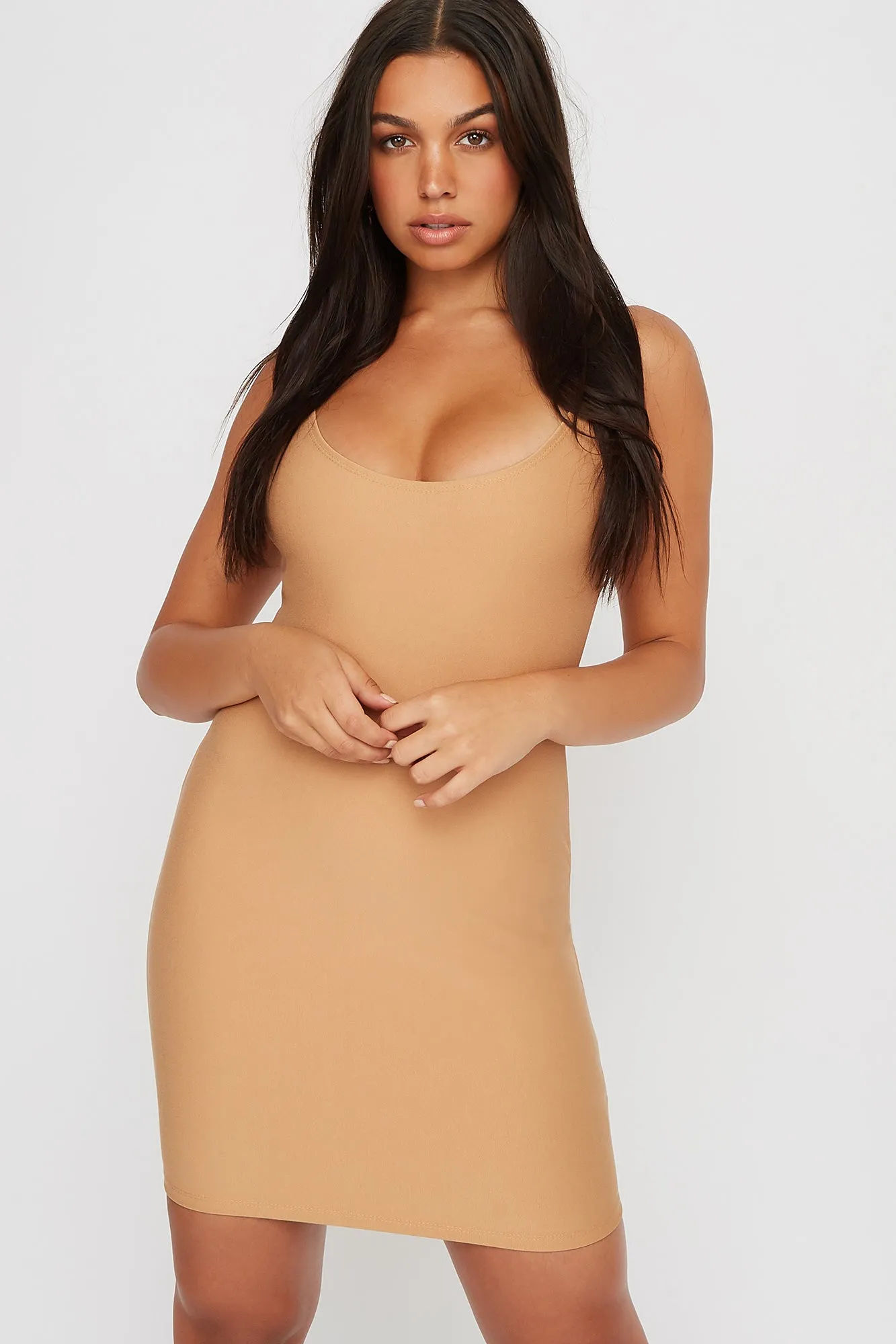 Basic Sleeveless Mini Dress