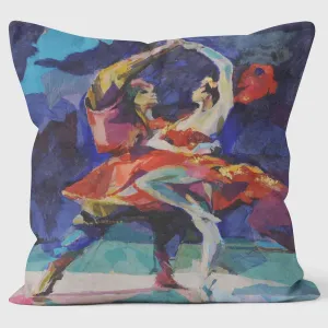 Firebird Pas De Deux Ballet Inspired Cushion - Charlotte Leadbeater