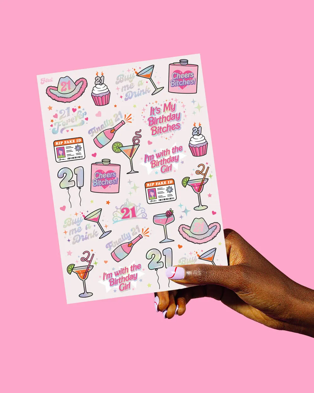 Legal AF Pack - straw, tiara   tattoos