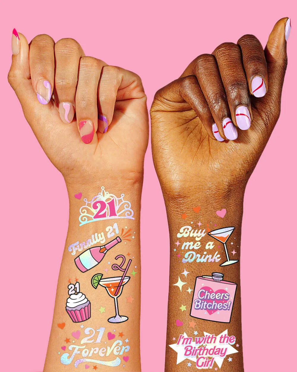 Legal AF Pack - straw, tiara   tattoos
