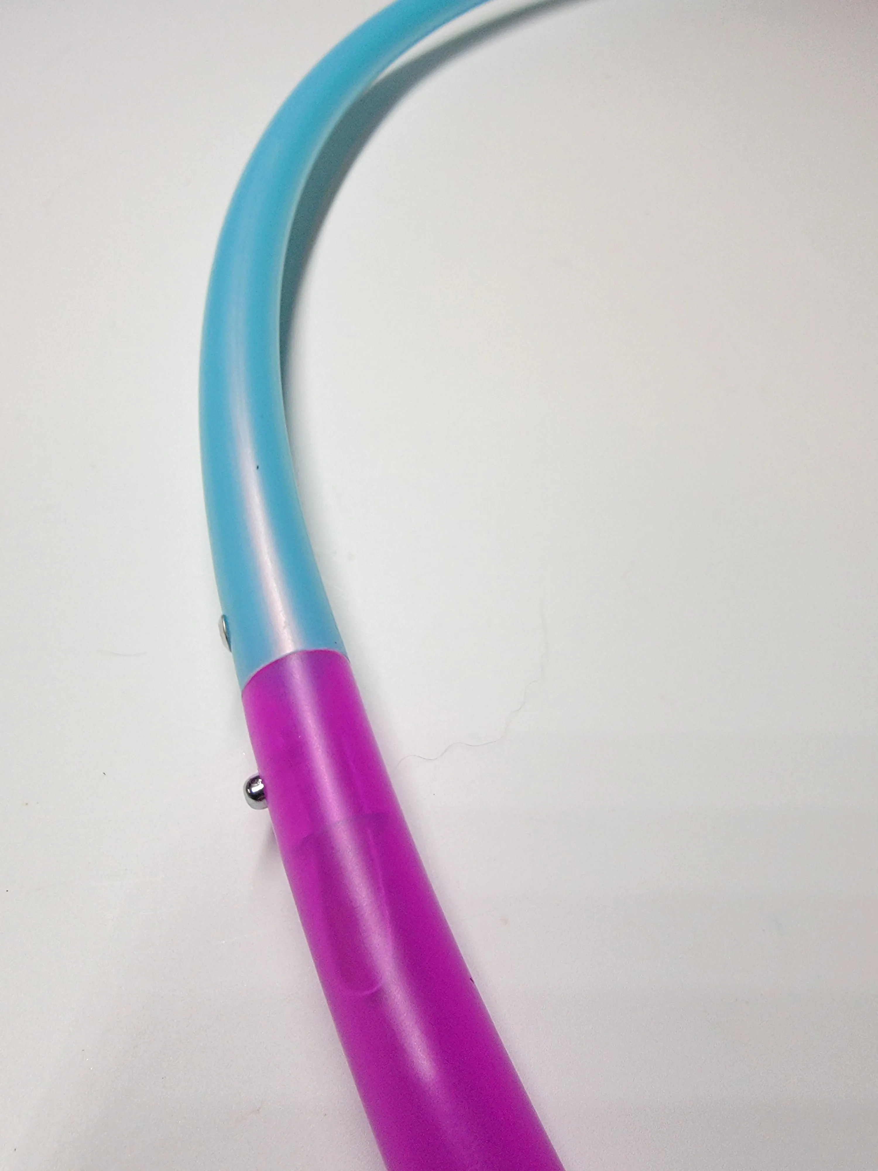 UV fuchsia and Dreamin Bare Sectional Hoop