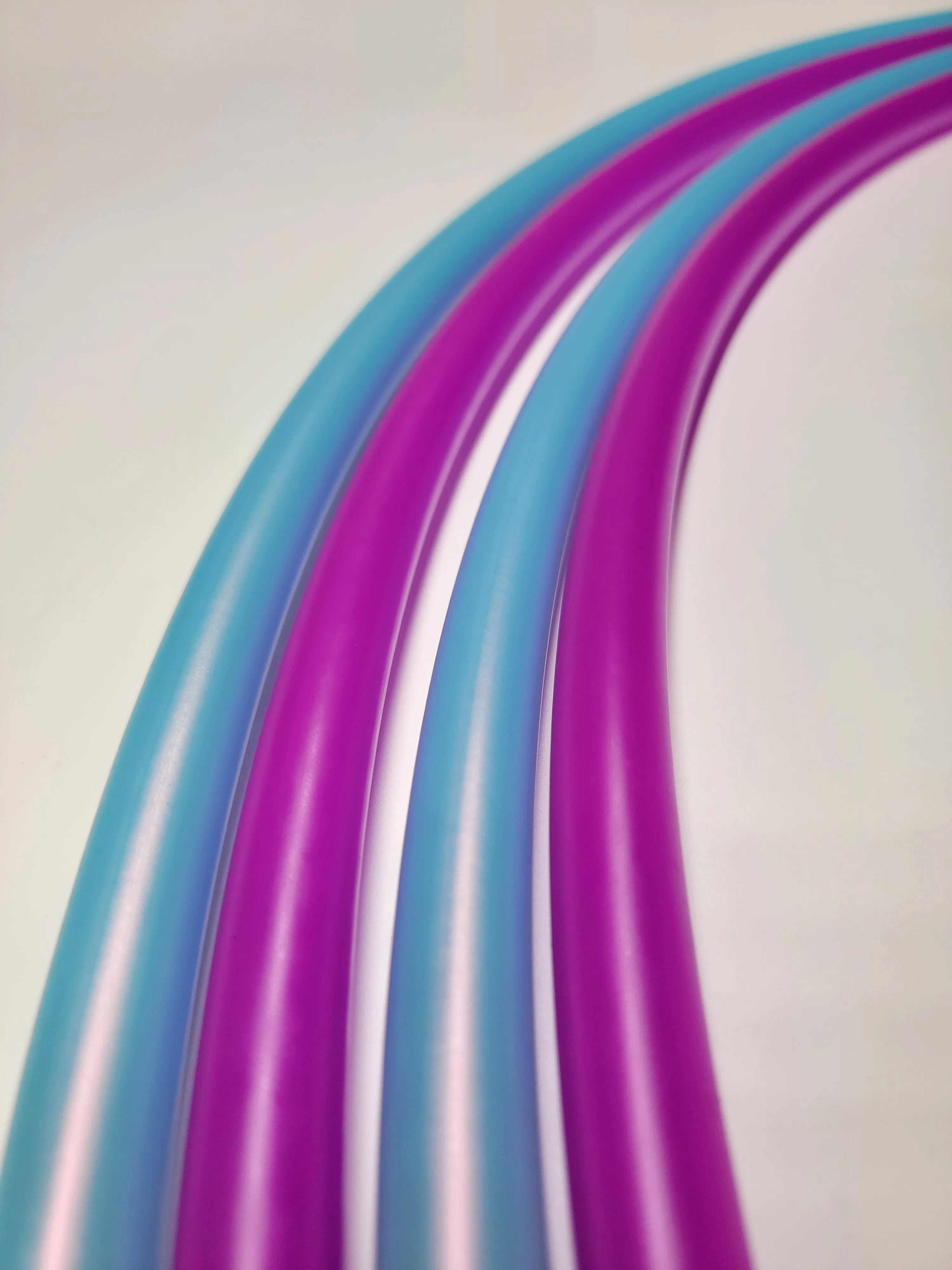 UV fuchsia and Dreamin Bare Sectional Hoop